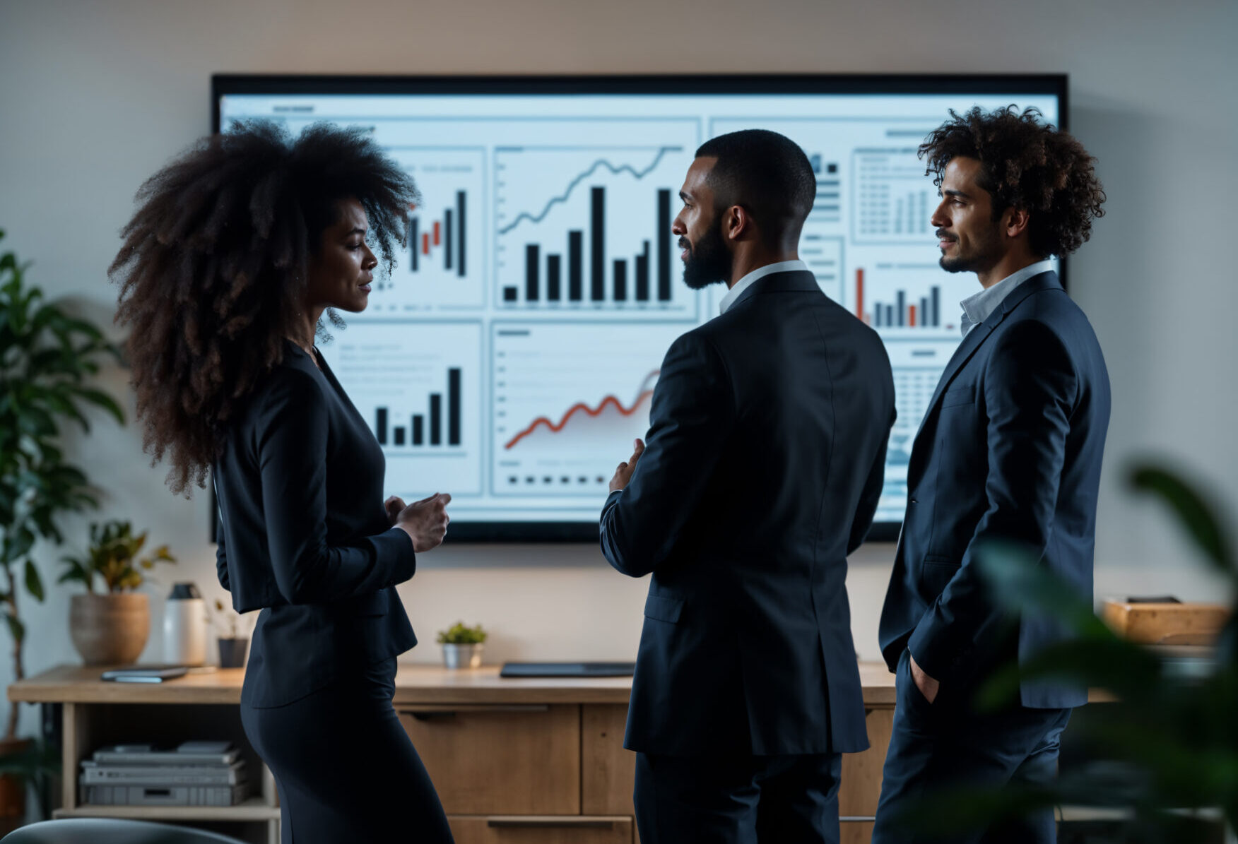 employee working marketing setting Own & Let