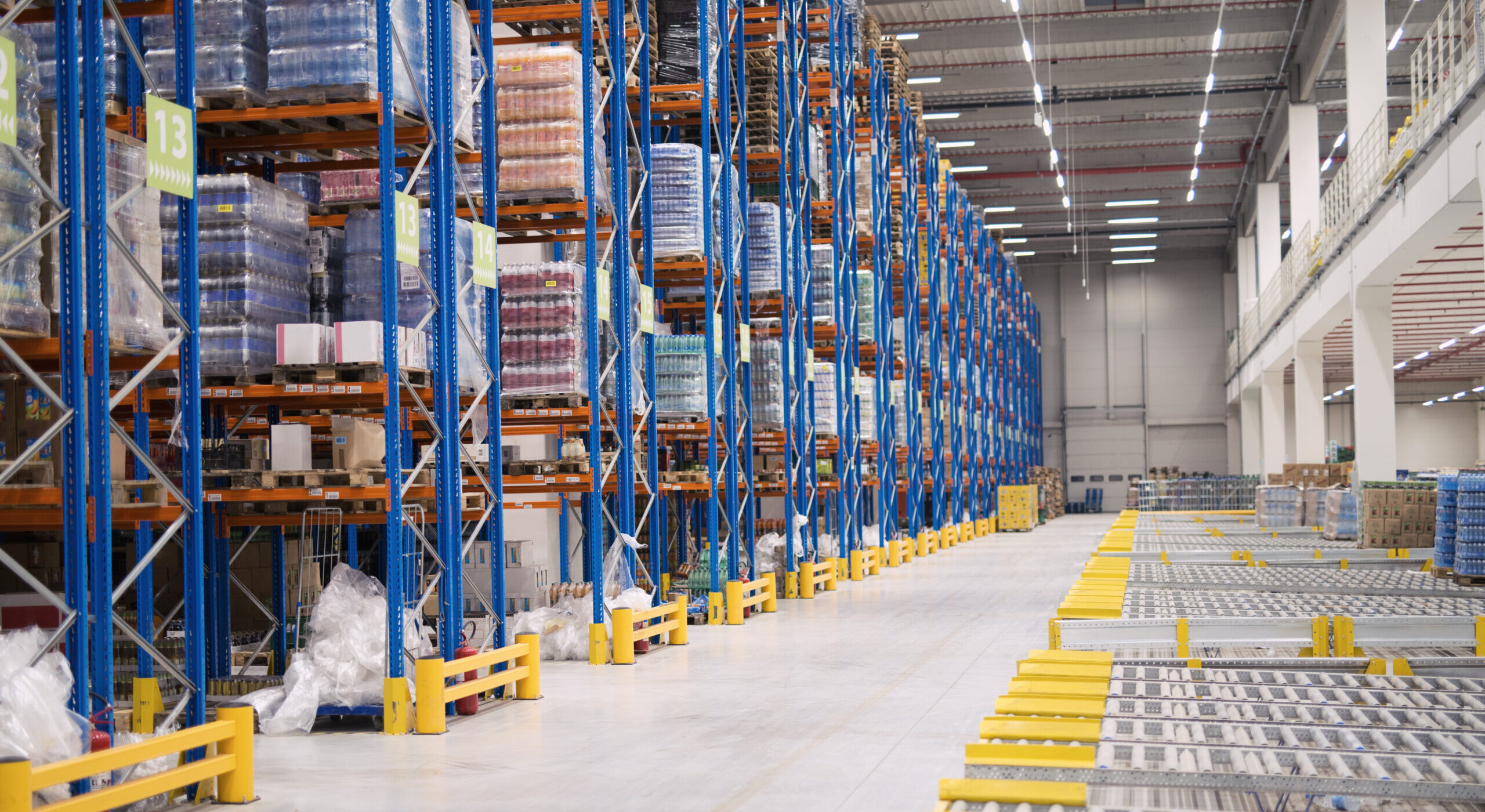 warehouse storage interior with shelves Rentals & Leasing Services